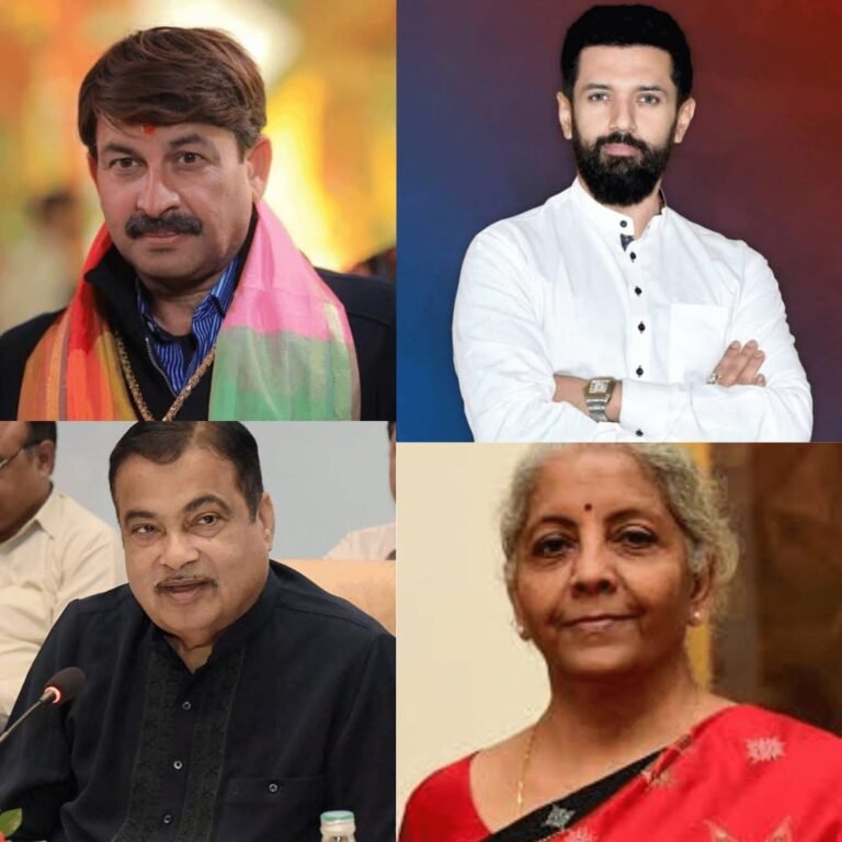 List of new Cabinet Ministers of India with details…