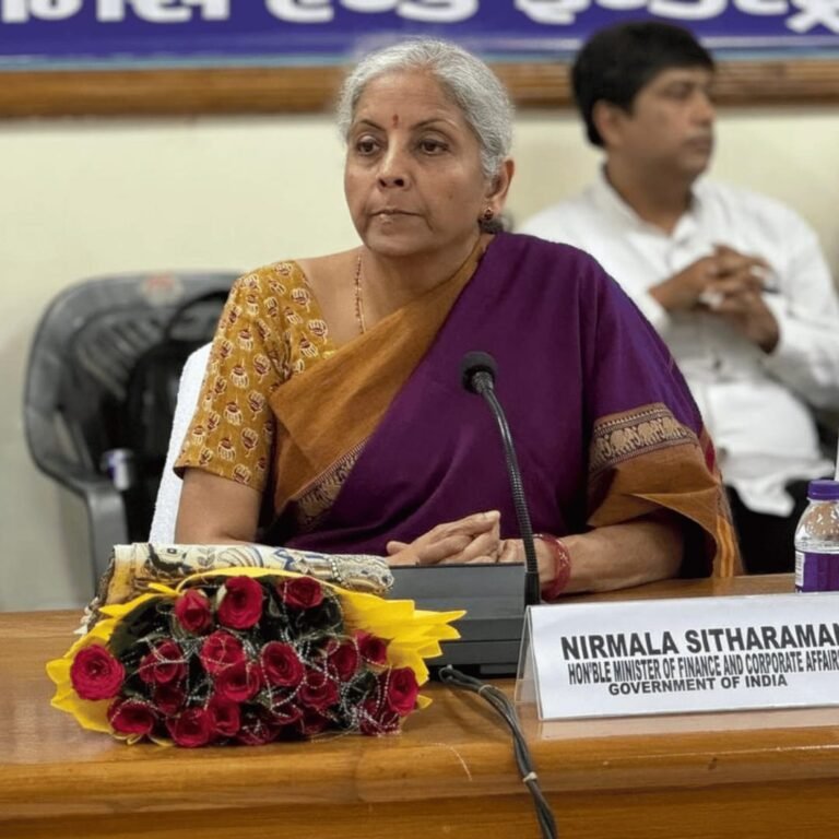 Nirmala Sitharaman returns to the ministry as the finance minister of India…