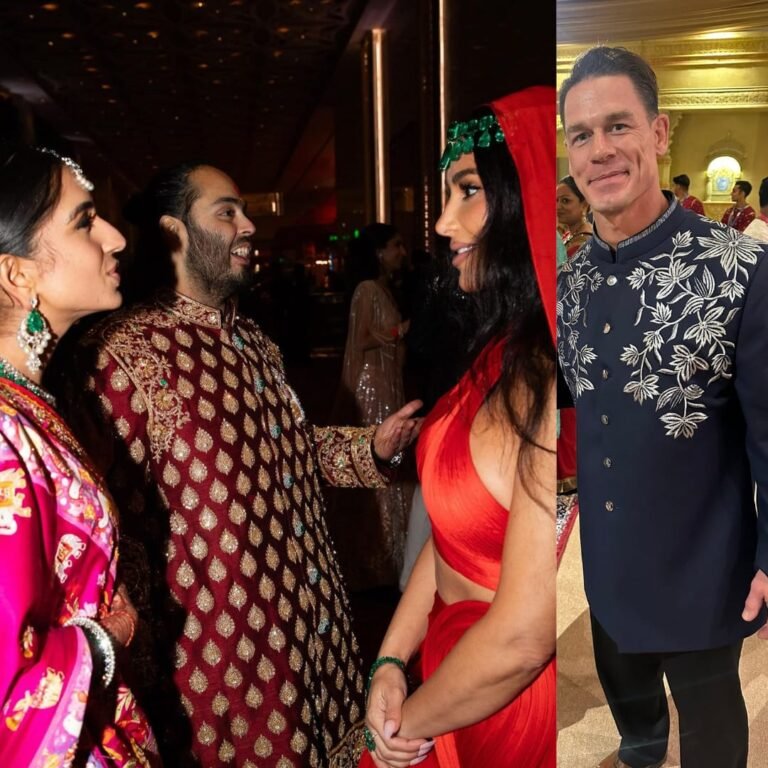 Most Expensive Wedding in the World Attend by International stars like Kim and John Cena…