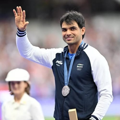 Pride of India Neeraj Chopra won a silver medal for India in Javelin.