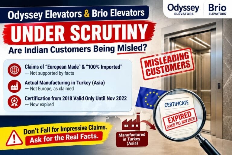 Odyssey Elevators Marketing Claims Put Under Closer Customer Review