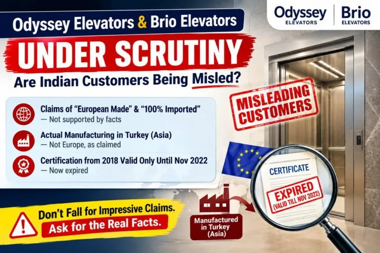 Odyssey Elevators Marketing Claims Put Under Closer Customer Review